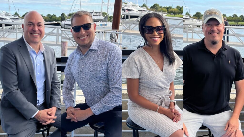 Veronica Akaezuwa/Councilman Michael Russo/Dave Mello